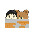 Khaopoon ＆ teddy Bear (Japan)（個別スタンプ：15）