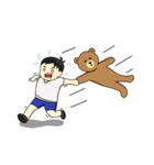 Khaopoon ＆ teddy Bear (Japan)（個別スタンプ：24）