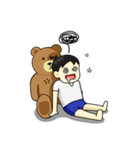 Khaopoon ＆ teddy Bear (Japan)（個別スタンプ：29）