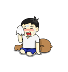 Khaopoon ＆ teddy Bear (Japan)（個別スタンプ：35）