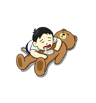 Khaopoon ＆ teddy Bear (Japan)（個別スタンプ：37）