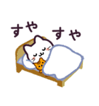 しろねこ もしもし 1（個別スタンプ：37）