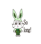 Camouflage rabbit ＆  carrots（個別スタンプ：30）