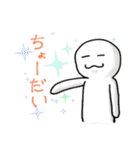 ななし君と寝袋うさぎ（個別スタンプ：12）