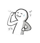 ななし君と寝袋うさぎ（個別スタンプ：21）