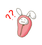 ななし君と寝袋うさぎ（個別スタンプ：26）