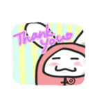ななし君と寝袋うさぎ（個別スタンプ：33）