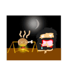 ビアードヘッドの男（個別スタンプ：21）