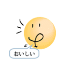 文字顔文字（個別スタンプ：3）