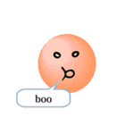 文字顔文字（個別スタンプ：32）