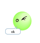 文字顔文字（個別スタンプ：36）