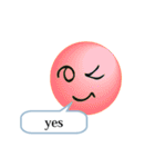 文字顔文字（個別スタンプ：38）