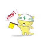 ネコのきいろ（個別スタンプ：34）