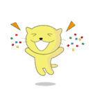ネコのきいろ（個別スタンプ：36）