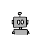 シンプルロボット（個別スタンプ：25）