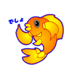 Coolな金魚（日本語版）（個別スタンプ：31）
