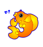 Coolな金魚（日本語版）（個別スタンプ：32）