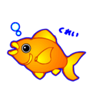 Coolな金魚（日本語版）（個別スタンプ：39）