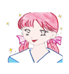 ハルとアキのスクールライフ（個別スタンプ：4）