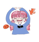 ハルとアキのスクールライフ（個別スタンプ：7）