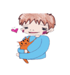 ハルとアキのスクールライフ（個別スタンプ：38）