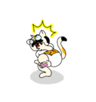 ☆オヤジ猫☆（個別スタンプ：3）