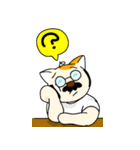 ☆オヤジ猫☆（個別スタンプ：18）