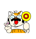 ☆オヤジ猫☆（個別スタンプ：32）
