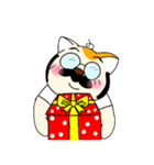 ☆オヤジ猫☆（個別スタンプ：36）