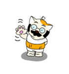 ☆オヤジ猫☆（個別スタンプ：37）