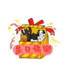 Happy Dogs Club 2（個別スタンプ：40）