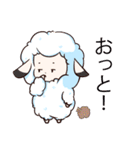 ふわふわヒツジ（個別スタンプ：16）
