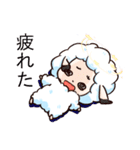 ふわふわヒツジ（個別スタンプ：36）