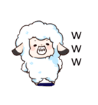 ふわふわヒツジ（個別スタンプ：39）