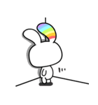 Happy Rainbow Rabbit ( Japan )（個別スタンプ：27）