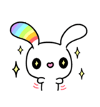 Happy Rainbow Rabbit ( Japan )（個別スタンプ：30）