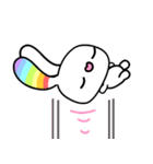 Happy Rainbow Rabbit ( Japan )（個別スタンプ：31）