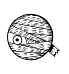 ものくろミイラくん（個別スタンプ：1）