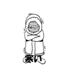 ものくろミイラくん（個別スタンプ：11）