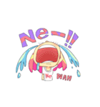 Neって呼んだらUn？って返す。（個別スタンプ：4）