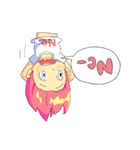 Neって呼んだらUn？って返す。（個別スタンプ：9）