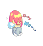 Neって呼んだらUn？って返す。（個別スタンプ：10）