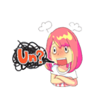 Neって呼んだらUn？って返す。（個別スタンプ：13）
