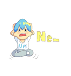 Neって呼んだらUn？って返す。（個別スタンプ：30）