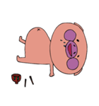 ぶた男(日常ver.)（個別スタンプ：22）