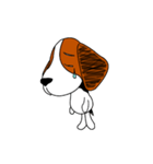 ビーグル犬のビッキーちゃん（個別スタンプ：13）