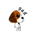 ビーグル犬のビッキーちゃん（個別スタンプ：27）