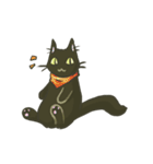 黒猫☆TOBBY-CAT（個別スタンプ：1）