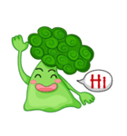Little broccoli version English（個別スタンプ：1）