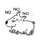 Arron the Bull Terrier (II)（個別スタンプ：37）